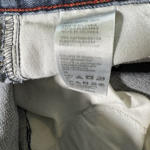 Hilfiger Brand Denim Men's 38x32 Blue Denim Relaxed Freedom Jeans - Picture 6 of 8